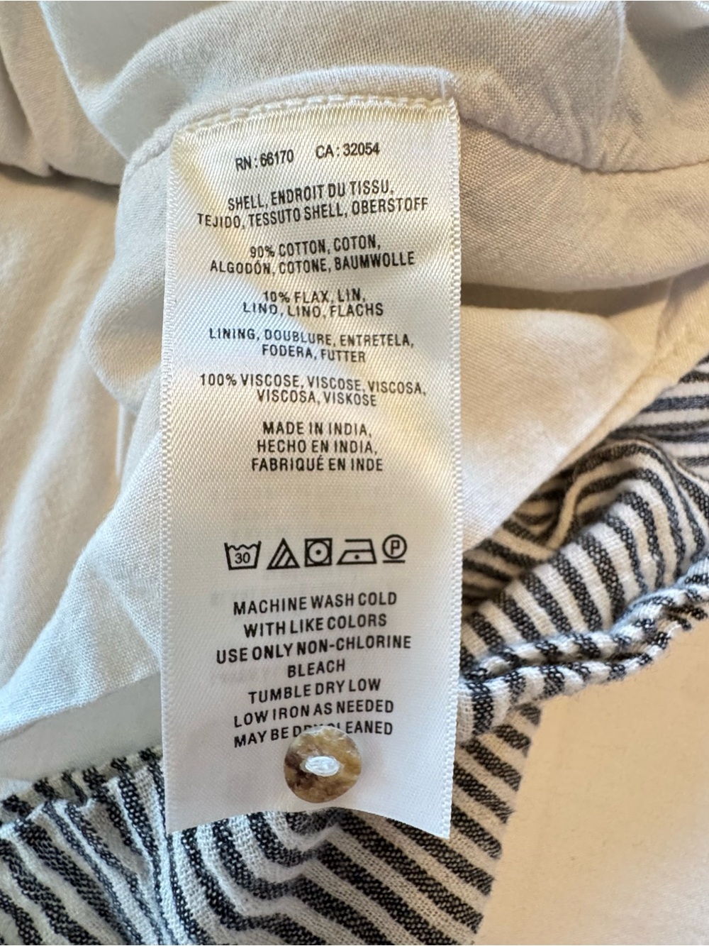 Feather Bone by Anthropologie Lindsey Striped Embroidered Floral Dress
Sz Small - Picture 10 of 13